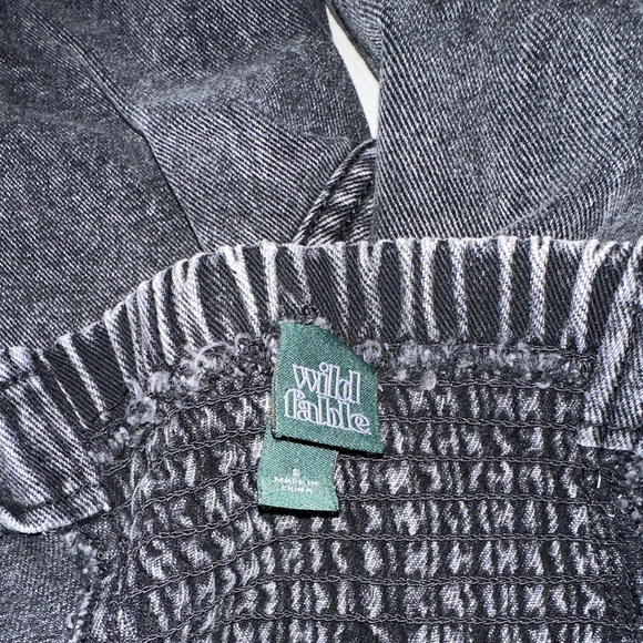 Wild Fable Black Denim Jumpsuit - Picture 8 of 8